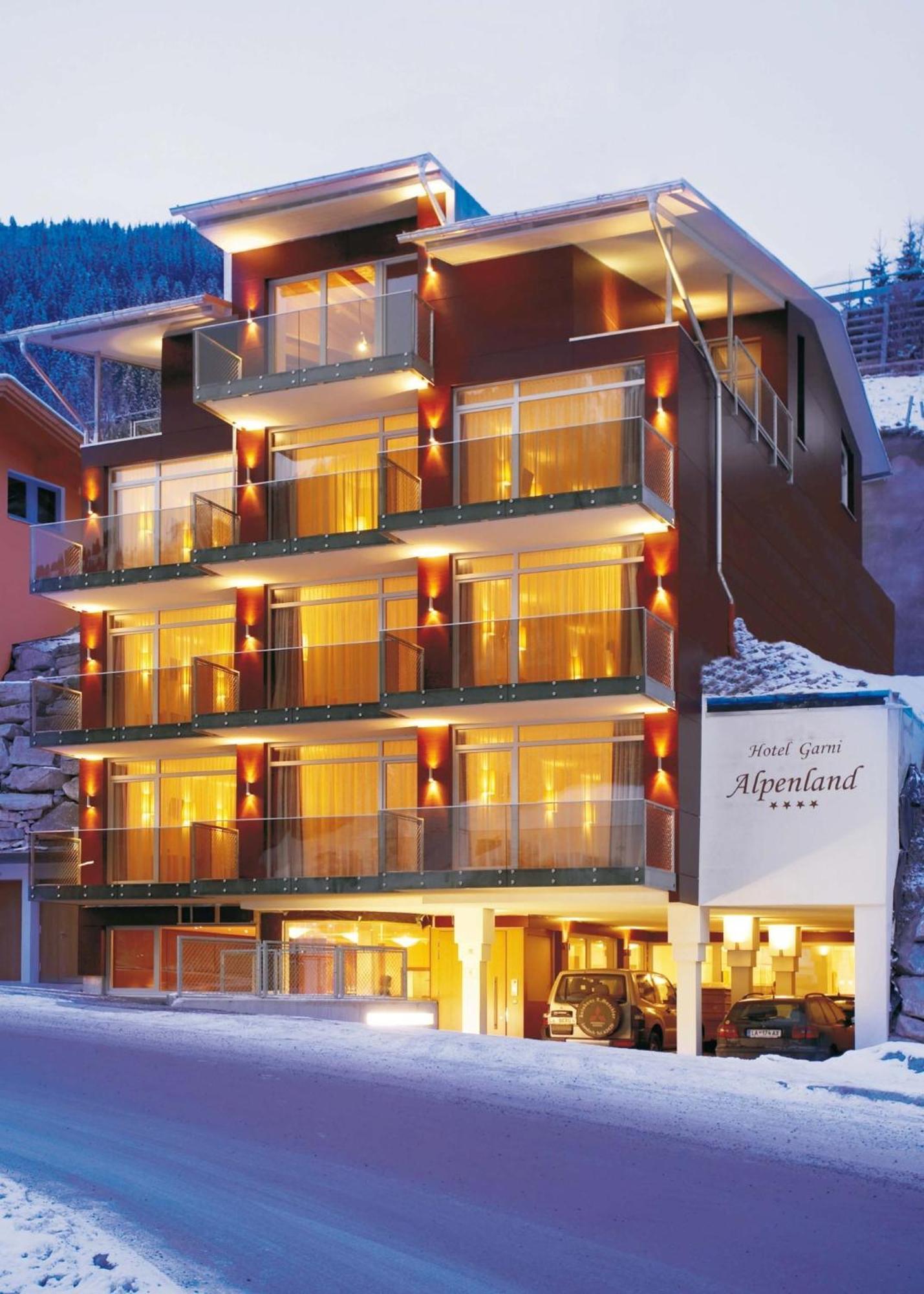 Hotel Alpenland Санкт-Антон-ам-Арльберг Экстерьер фото
