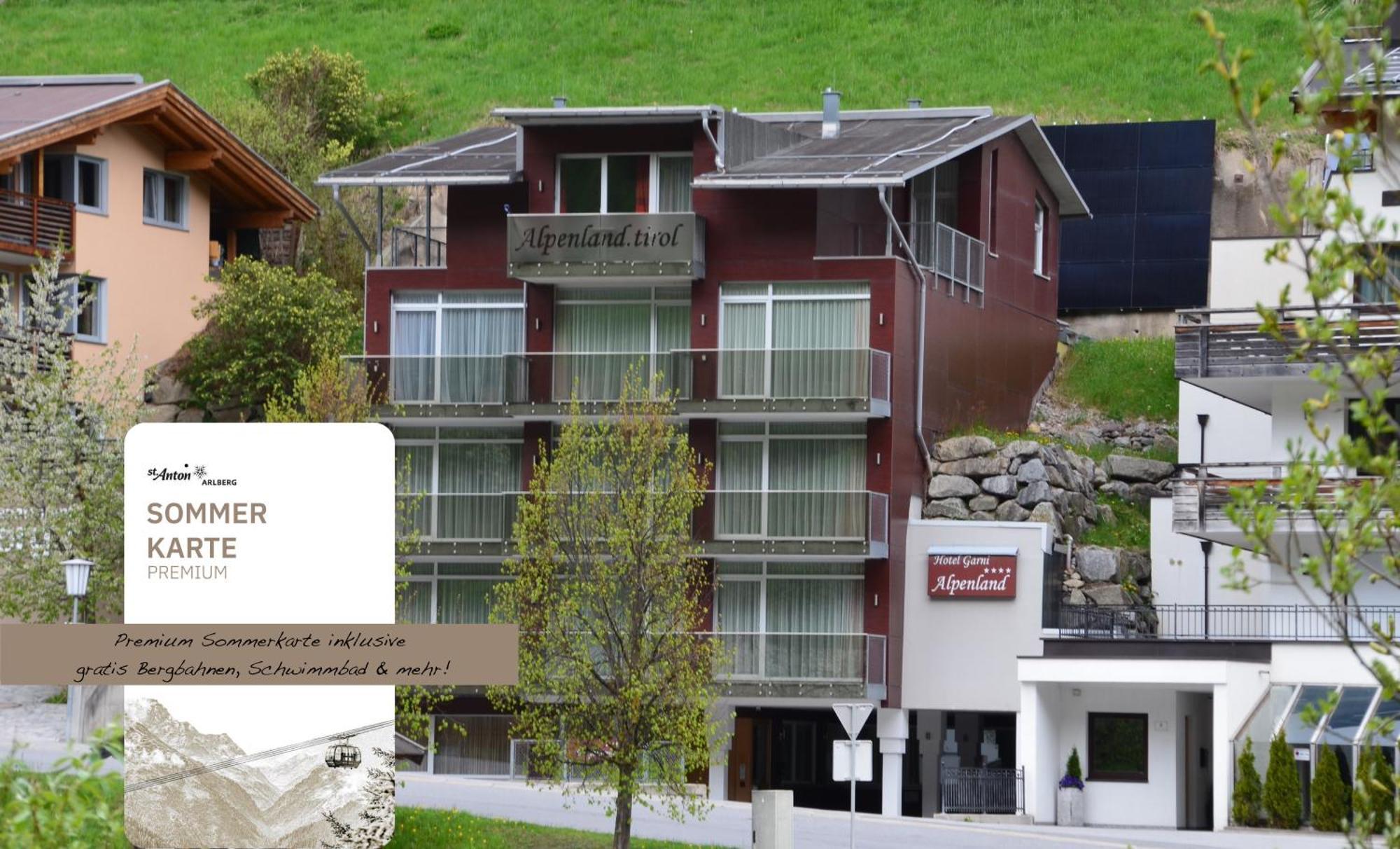 Hotel Alpenland Санкт-Антон-ам-Арльберг Экстерьер фото